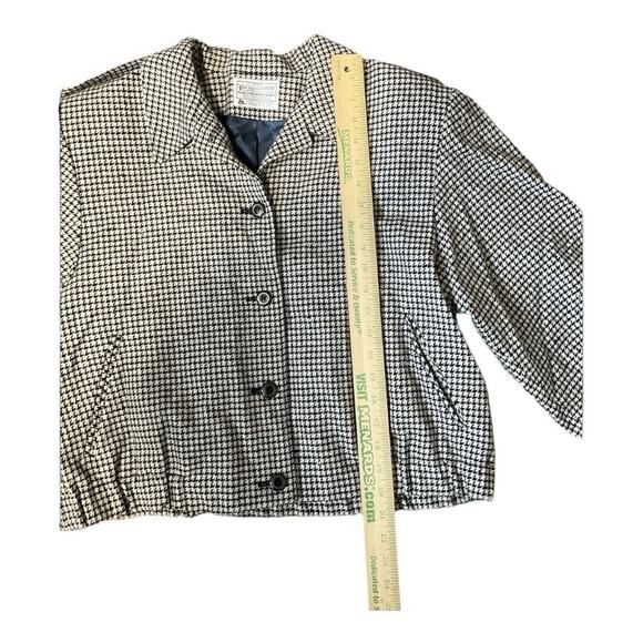 Pendleton Wool Checkered Coat Vintage - Picture 3 of 5